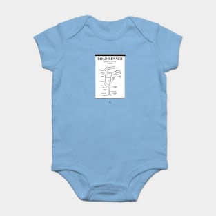 Road-Runner Cuts Baby Bodysuit